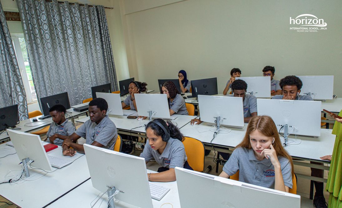 Students engaged in learning