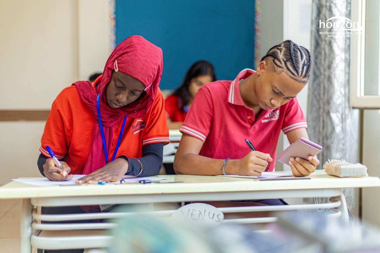 Students in discussion
